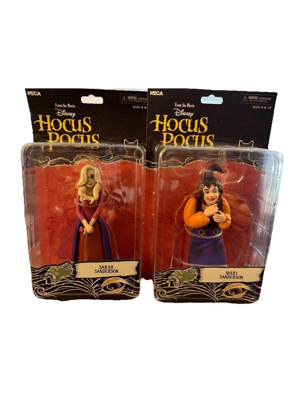 NECA Disney Hocus Pocus Sarah and Mary Sanderson Sisters Action Figure Set 2019